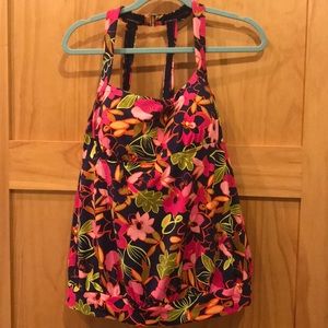 Land’s End Tankini Swimming Suit NWOT